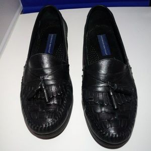 Giorgio Brutini Bartell Black Leather Loafers 10.5